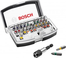 Bosch 2607017319 Bosch Extra Hard Mixed Screwdriver Bit Set 32pc £13.49